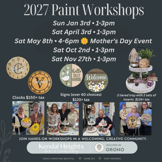 Paint Workshops