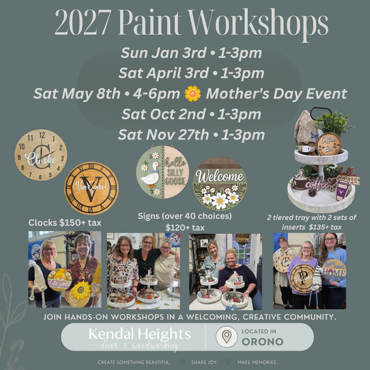 Paint Workshops