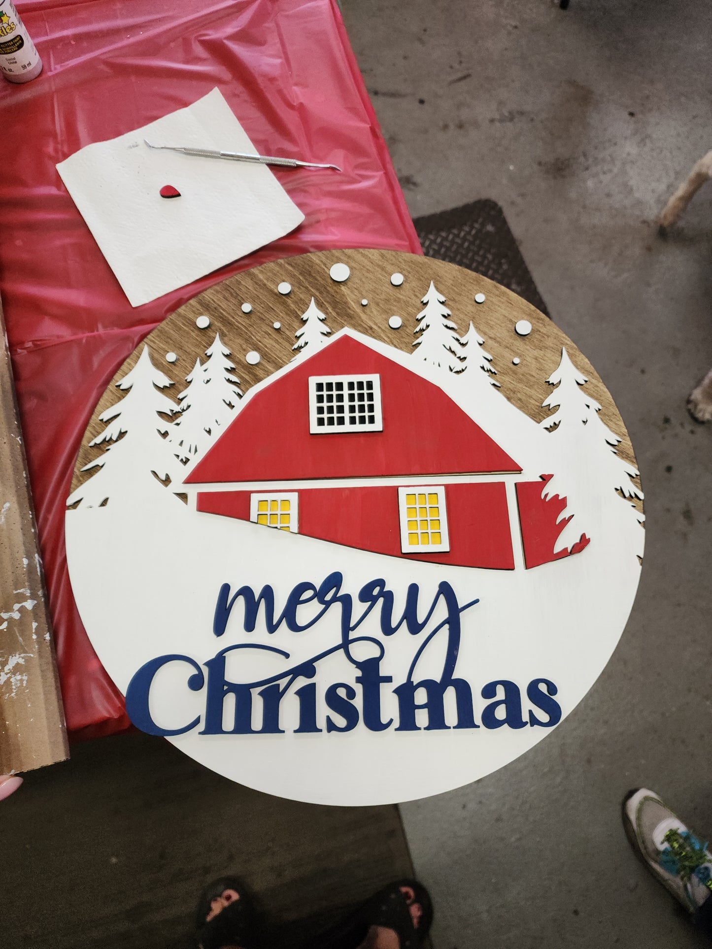 Paint, Tray, Clock Workshop Events - Deposit Only