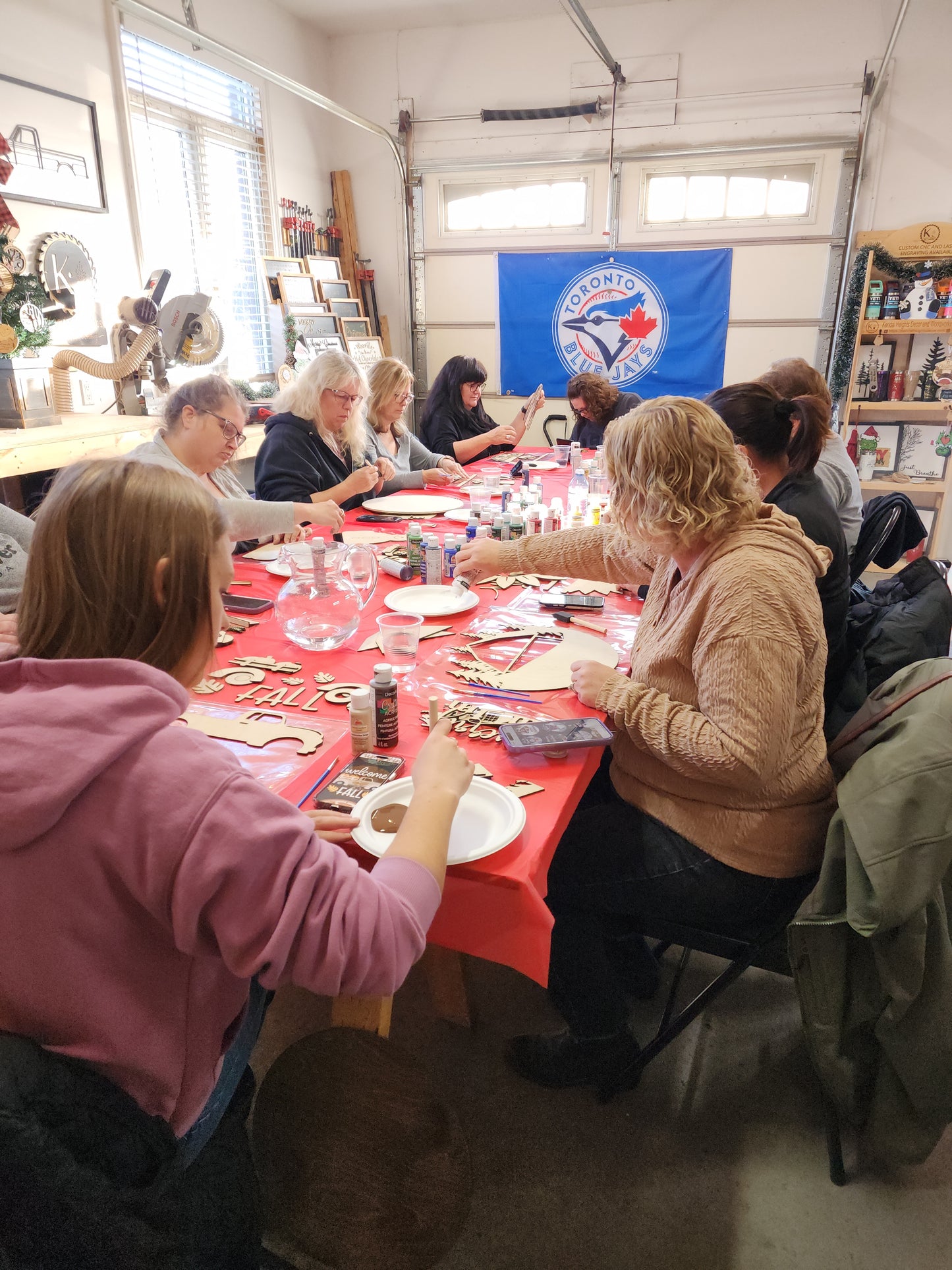 Paint, Tray, Clock Workshop Events - Deposit Only