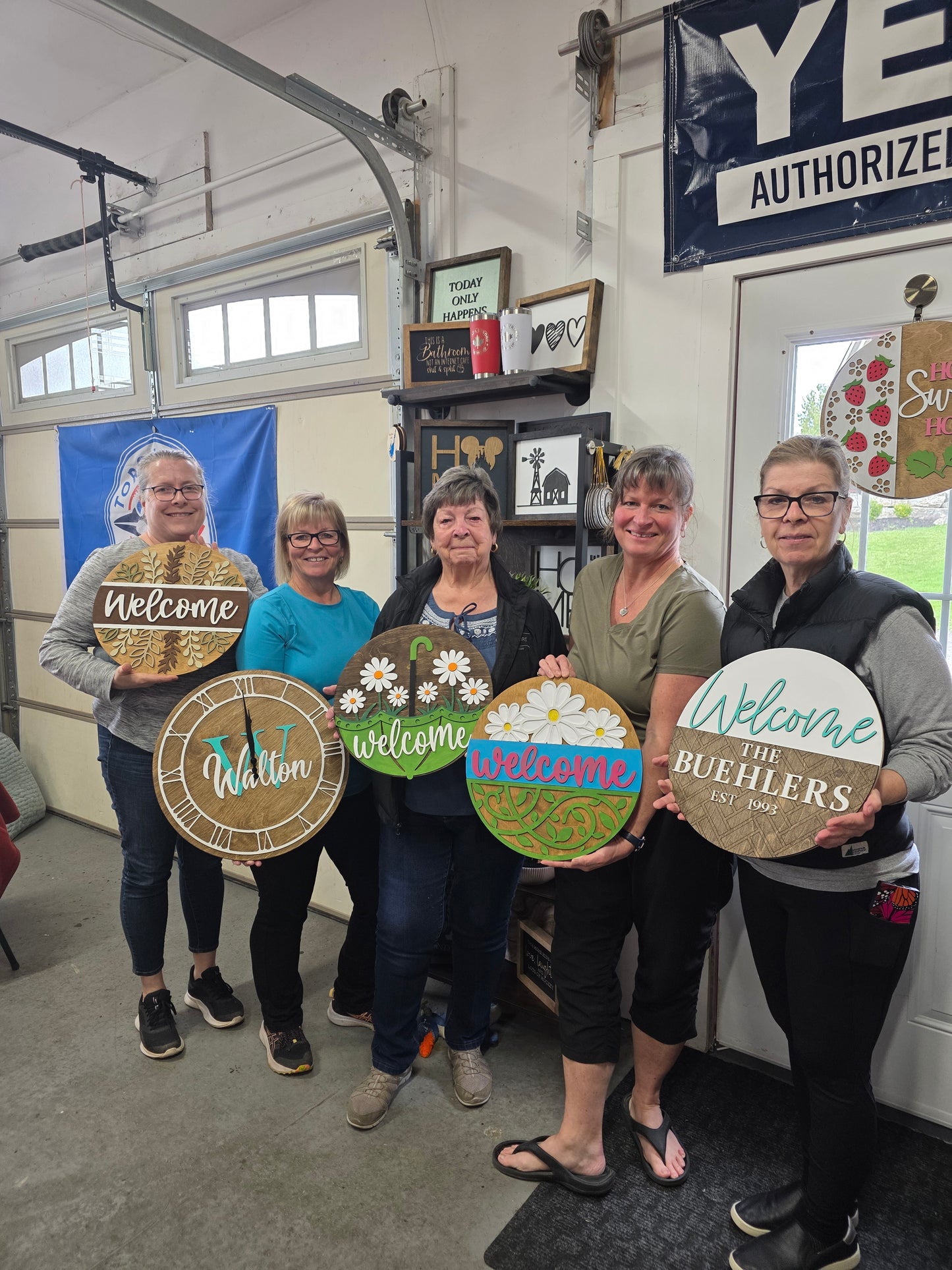 Paint / Clock Workshop Events - Deposit Only