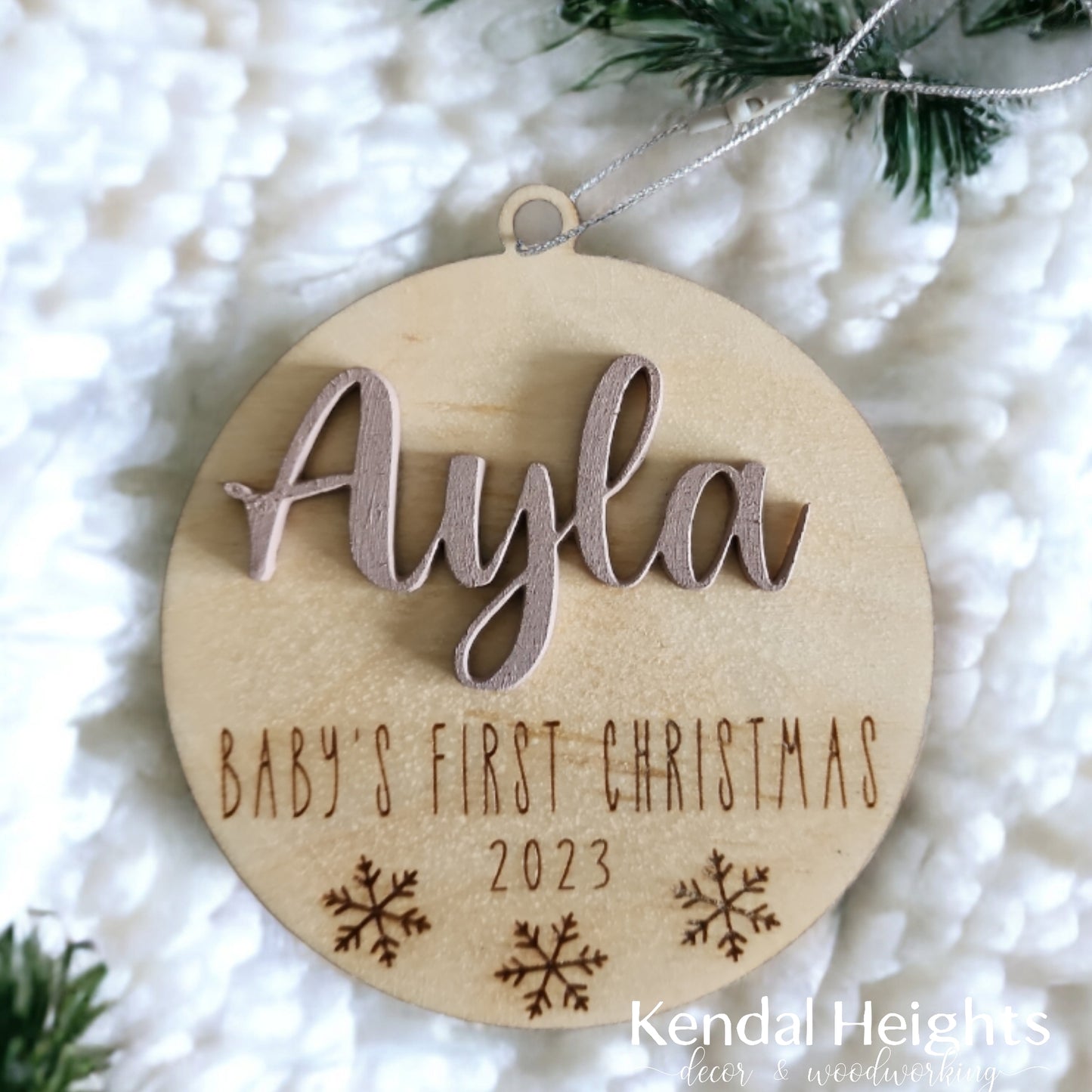 Baby's First Christmas (With Name)