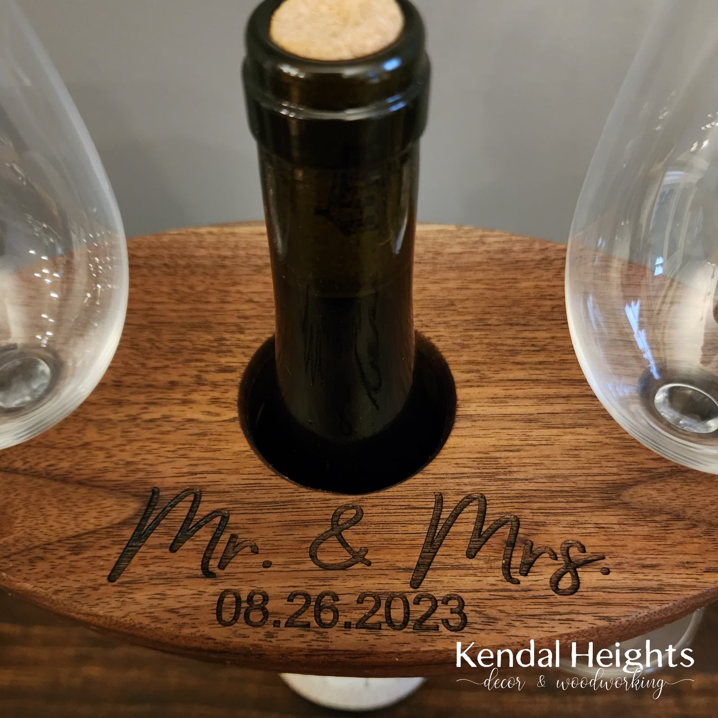 Wine Bottle & Glass Carrier
