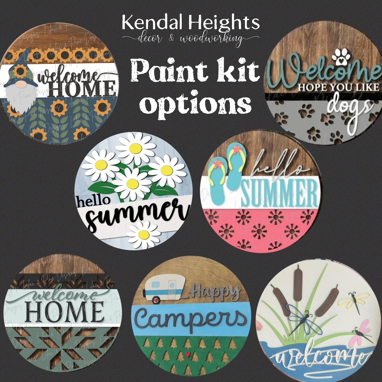Paint Take home kit - Multiple Designs