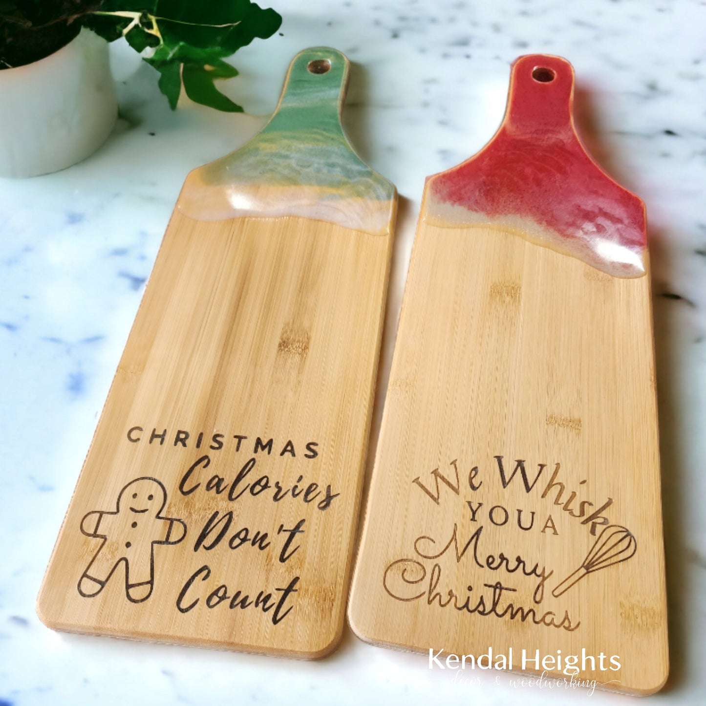 Epoxy Bamboo Cutting Board