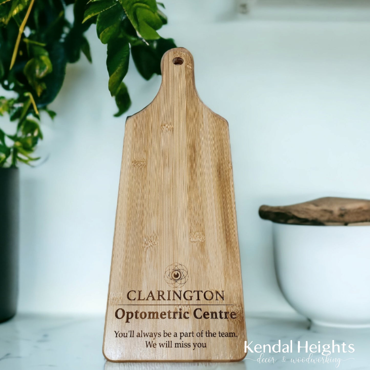 Bamboo Paddle Cutting / Charcuterie Board