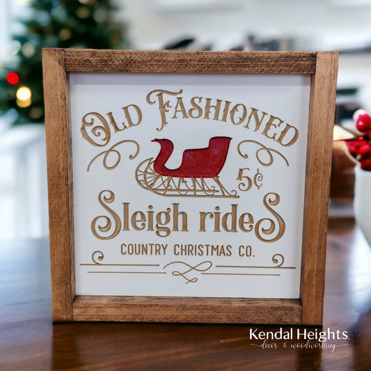 Old Fashioned Sleigh Rides