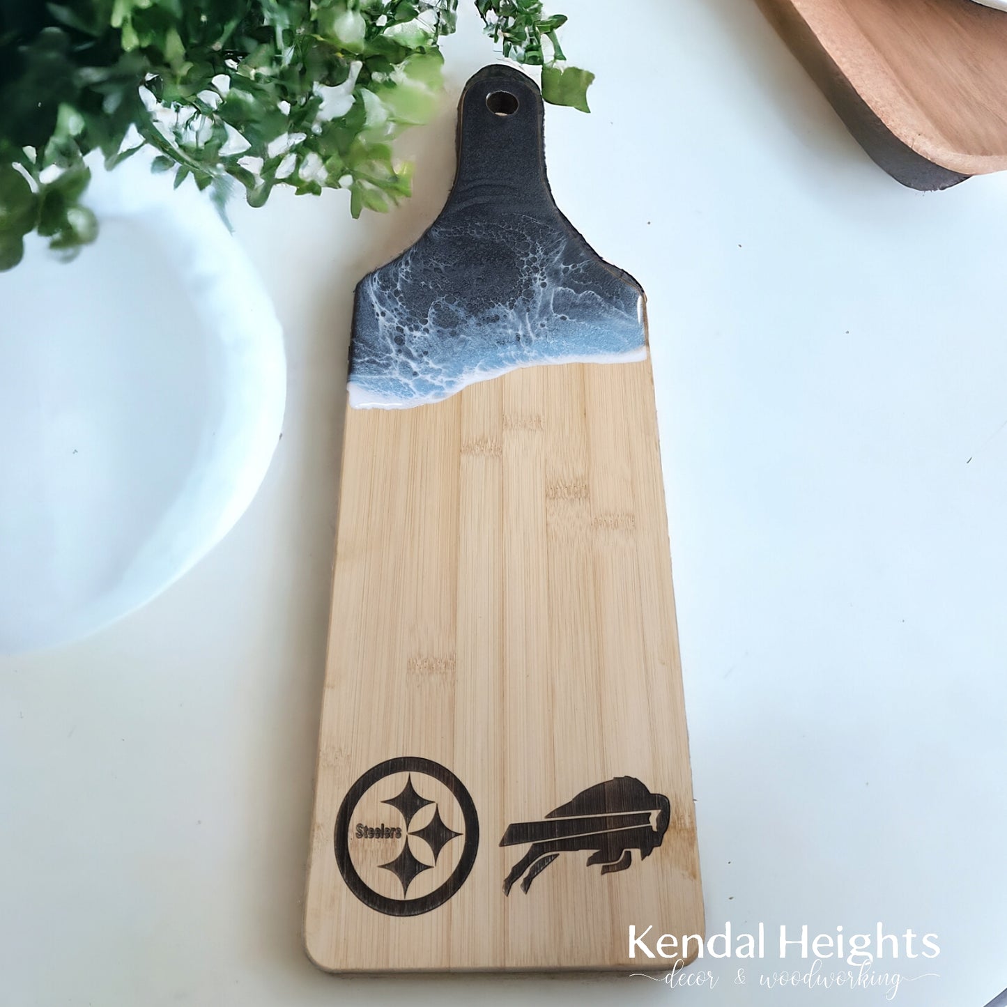 Epoxy Bamboo Cutting Board