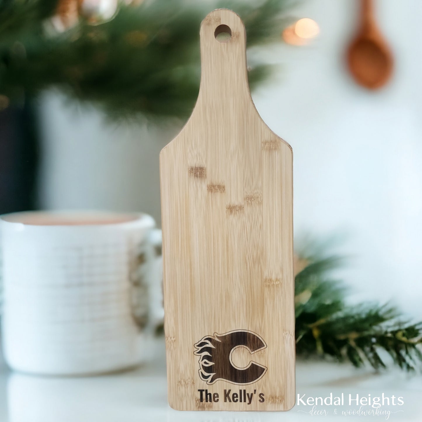 Bamboo Paddle Cutting / Charcuterie Board