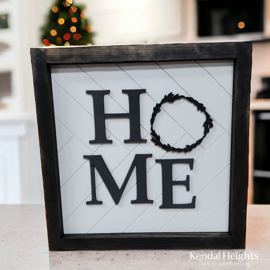 Home...Herringbone Backing