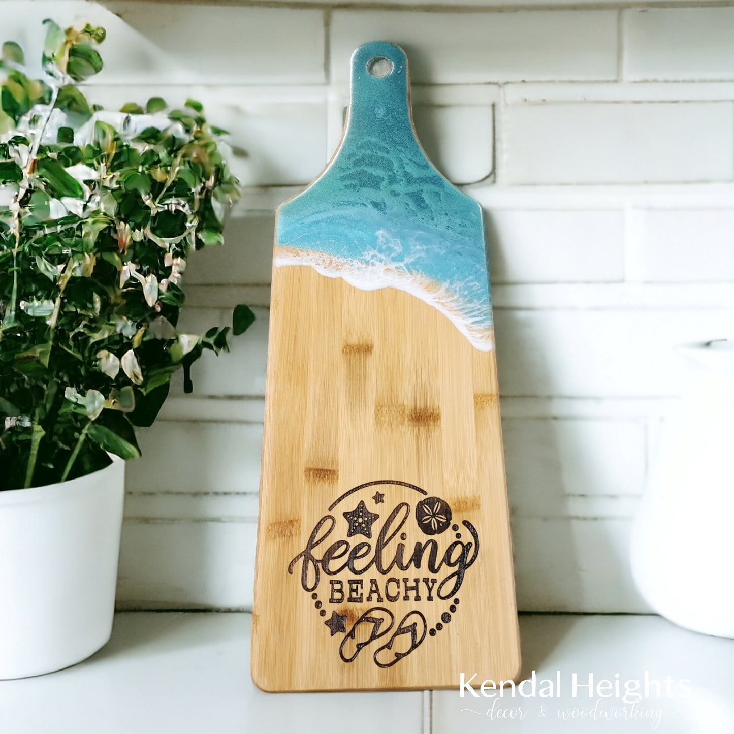Epoxy Bamboo Cutting Board