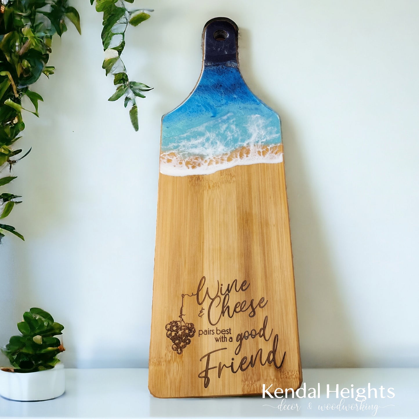 Epoxy Bamboo Cutting Board