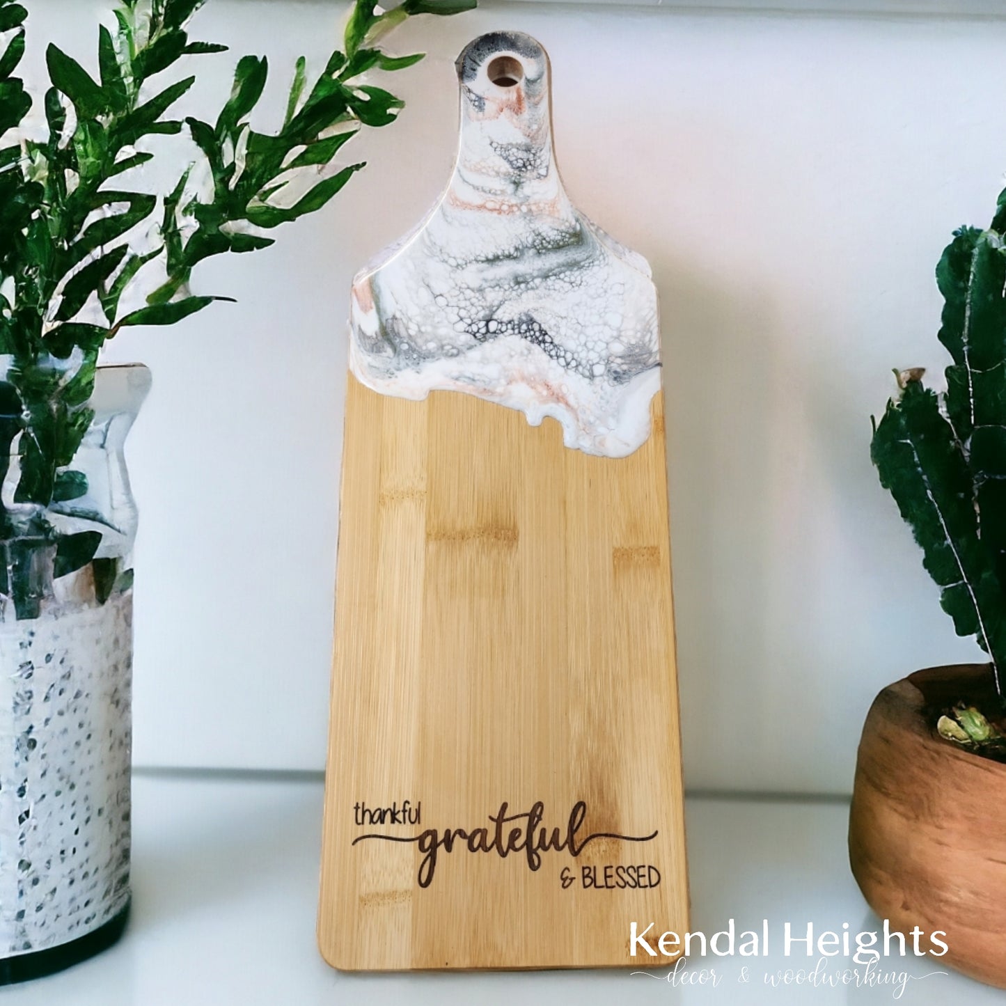 Epoxy Bamboo Cutting Board