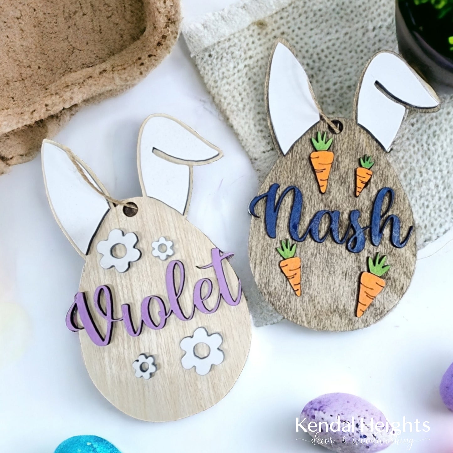 Easter Egg Name Tags
