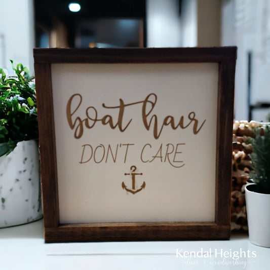 Boat hair