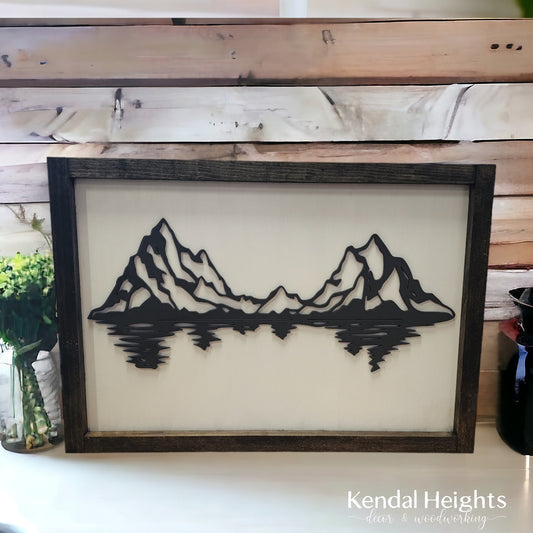 Silhouette Mountains