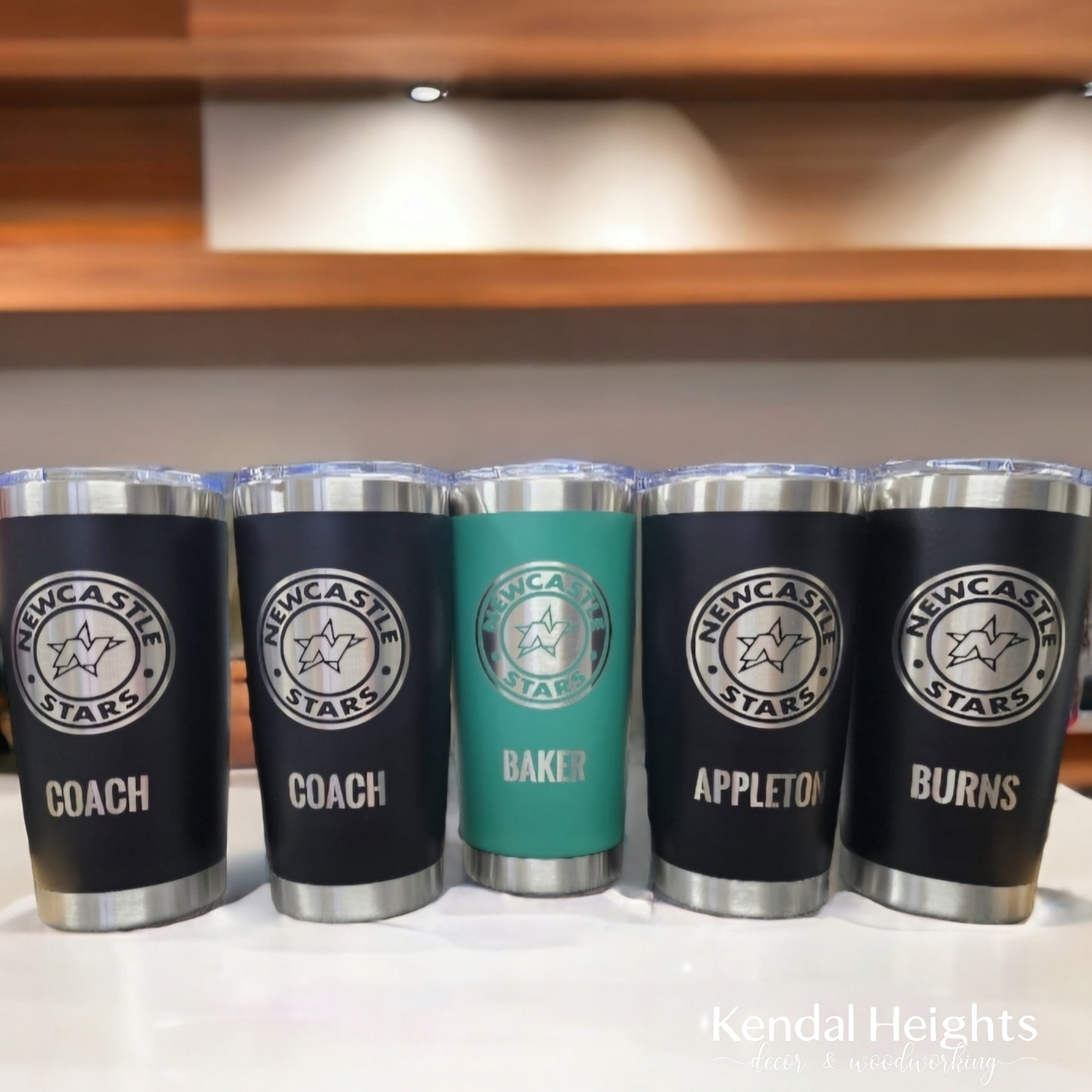 Generic Stainless Steel Etched Tumblers