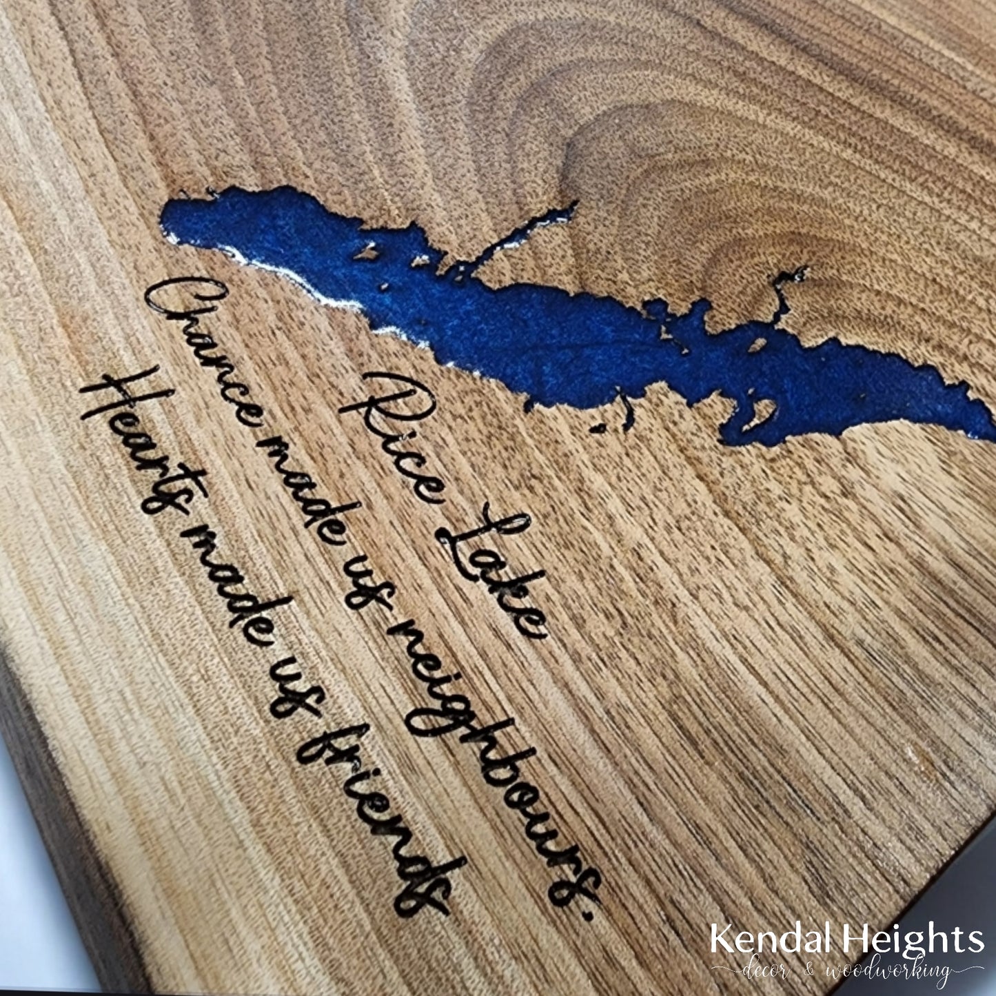 Black Walnut Live Edge Charcuterie Board (with or without Epoxy)