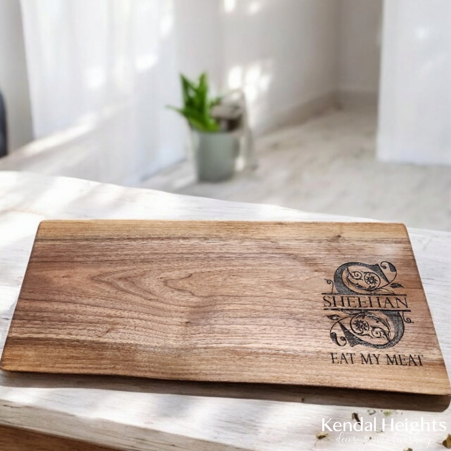 Black Walnut Live Edge Charcuterie Board (with or without Epoxy)