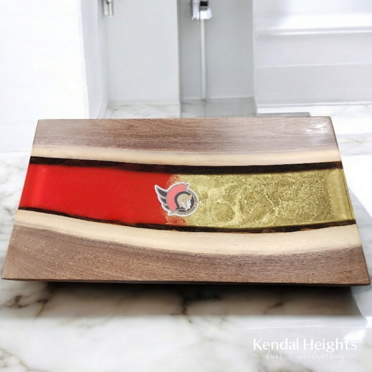 Sports Fan River Epoxy Board