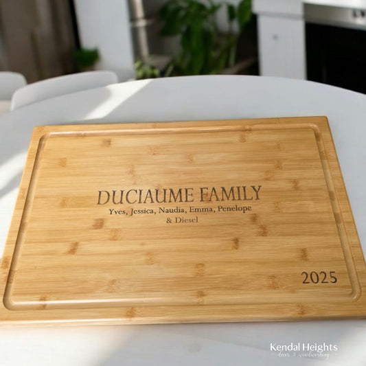 Oversized Bamboo Cutting Board