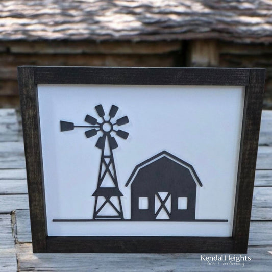 Farm Silhouette