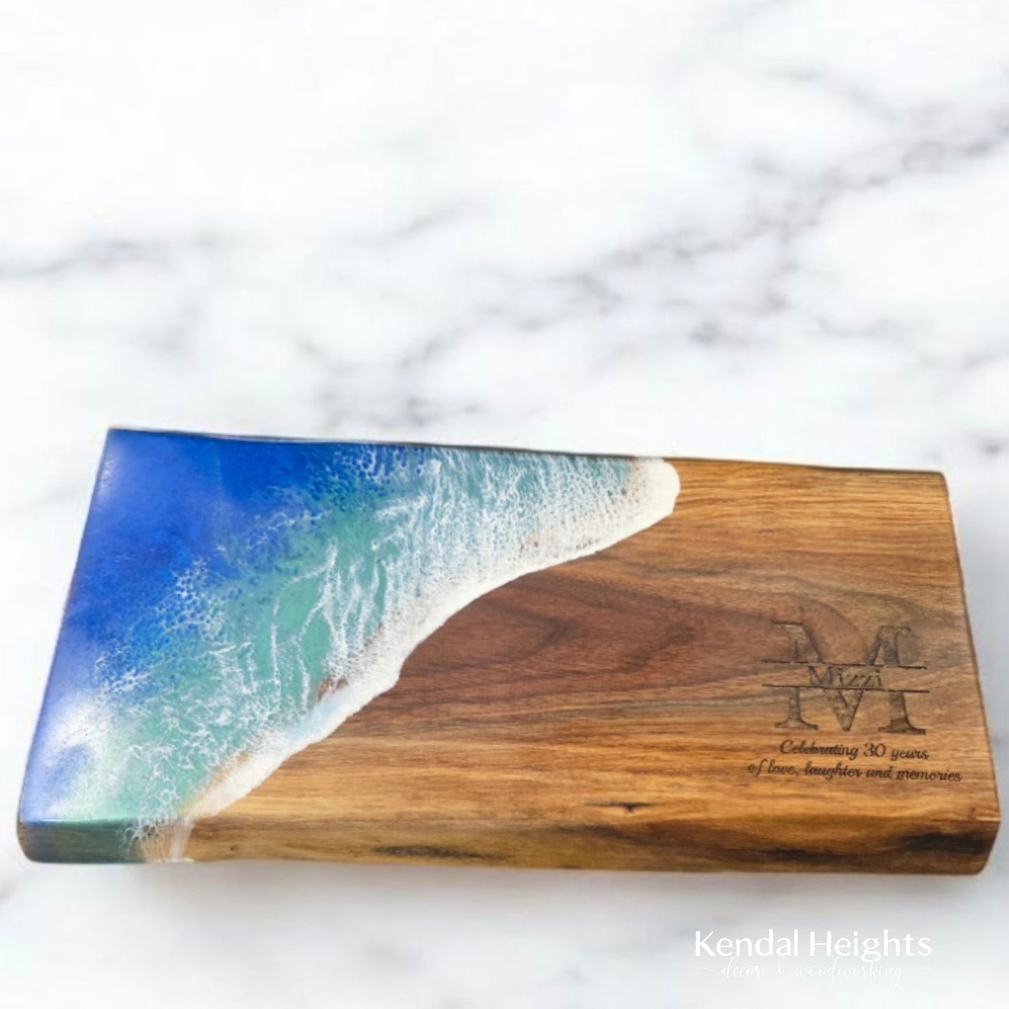 Black Walnut Live Edge Charcuterie Board (with or without Epoxy)