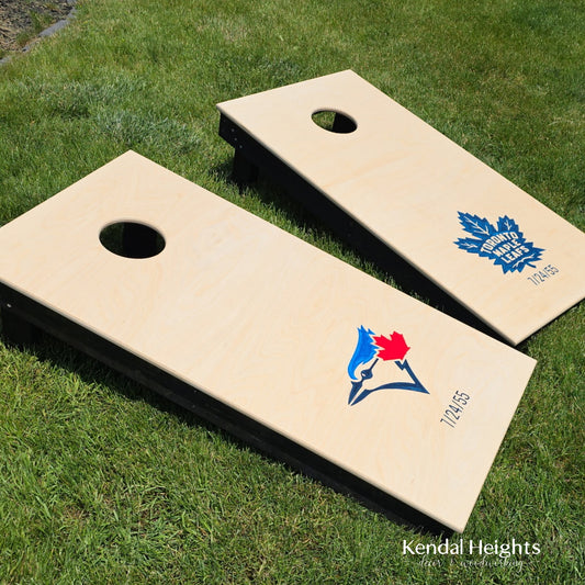 Engraved Cornhole Boards