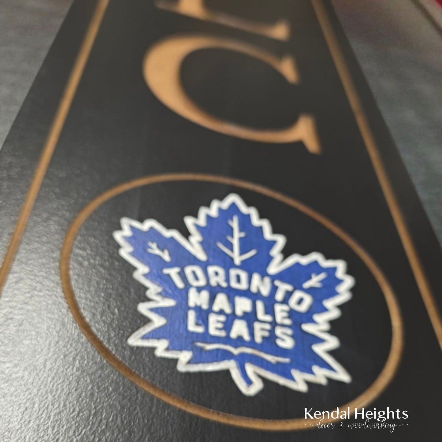Custom Engraved Welcome Signs - Toronto Maple Leafs
