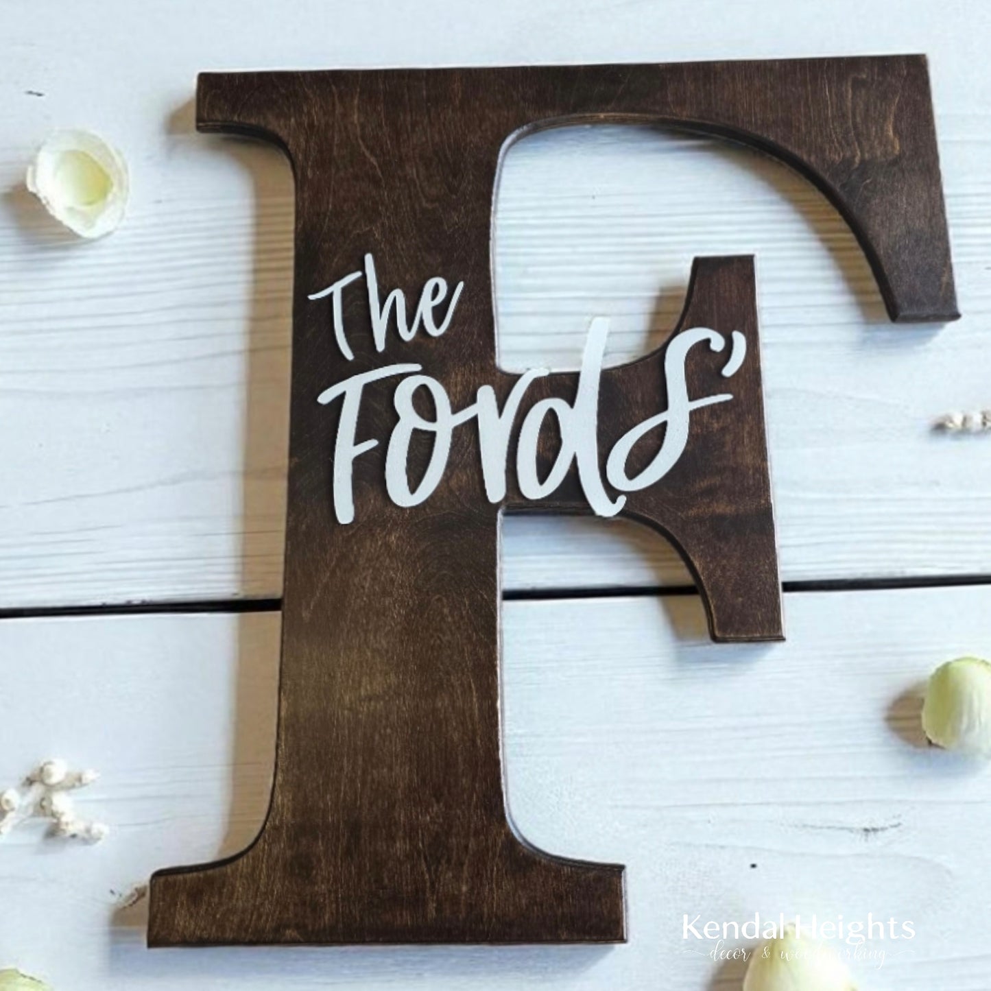 Wedding Signing Board - Monogram