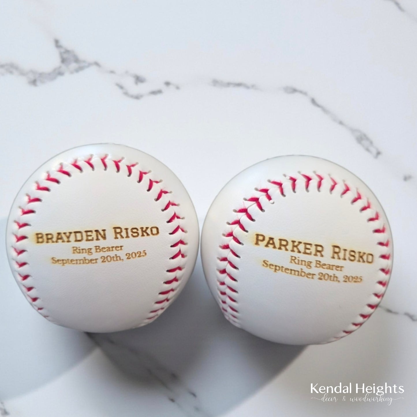 Laser Etched Baseball