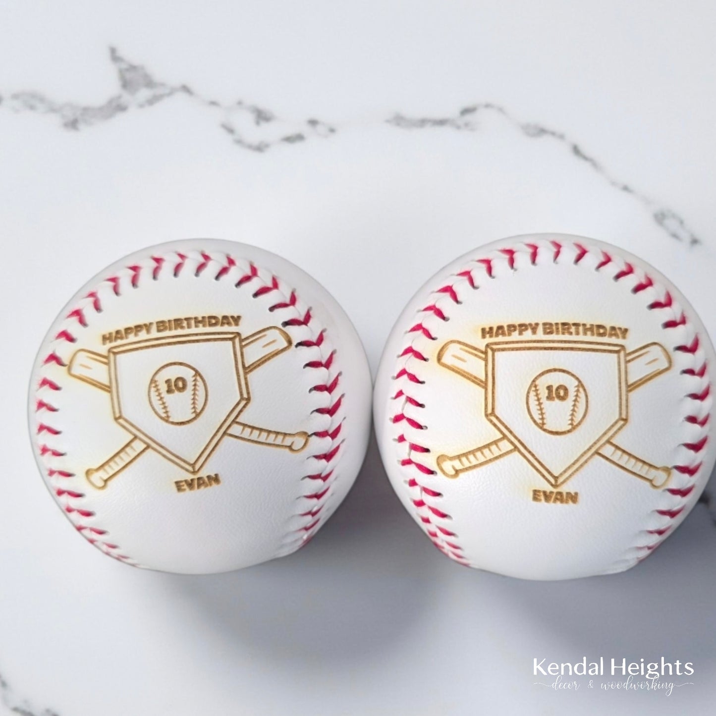 Laser Etched Baseball