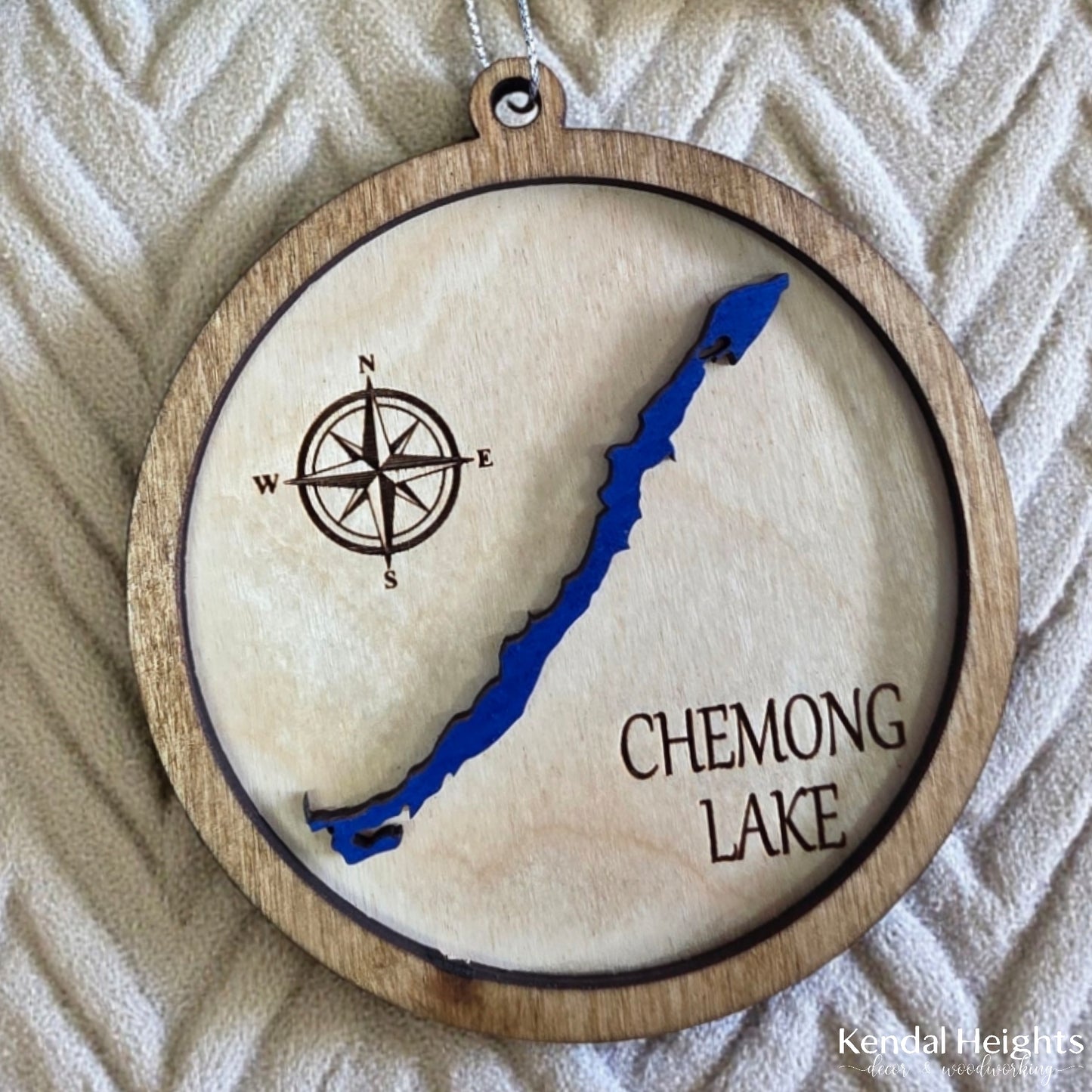 Raised Lake Ornaments