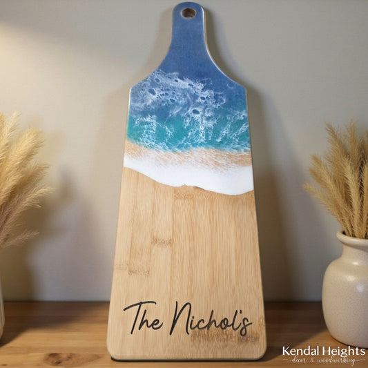 Epoxy Bamboo Cutting Board
