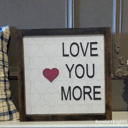 Love you more ❤️