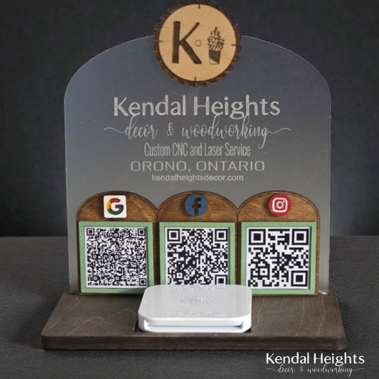 Business Social Media QR