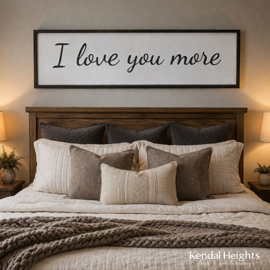I love you more - Oversized