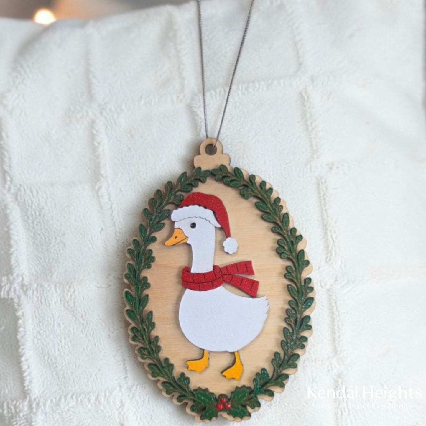 Porch Duck Ornament