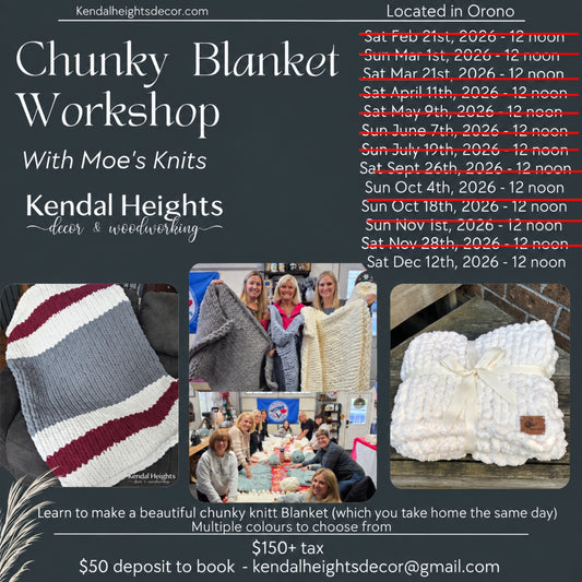 Blanket Workshop - Deposit Only