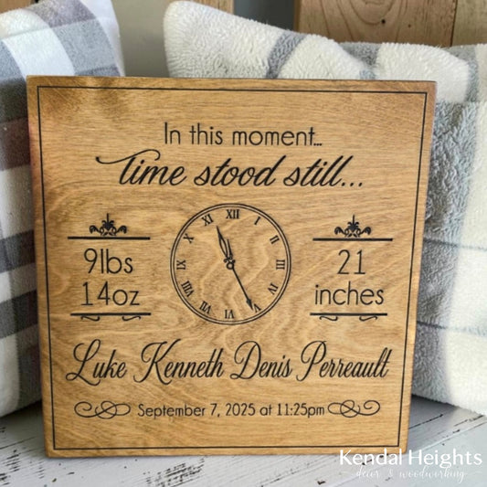 Time Stood Still