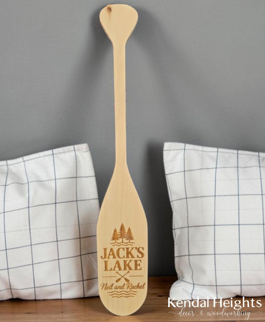Laser Etched Paddle