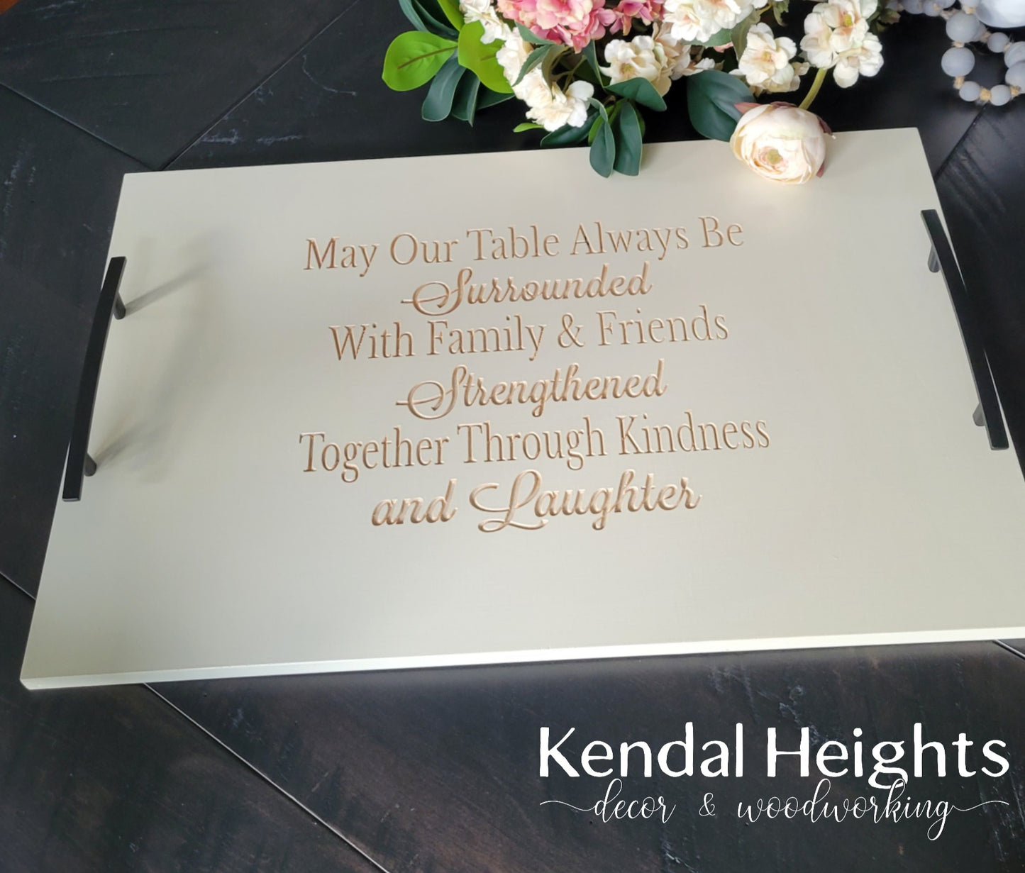 Custom Engraved Serving Tray
