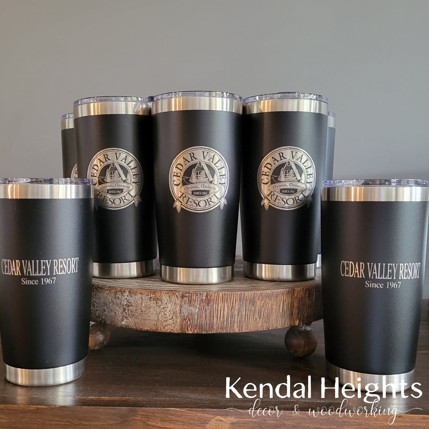 Generic Stainless Steel Etched Tumblers