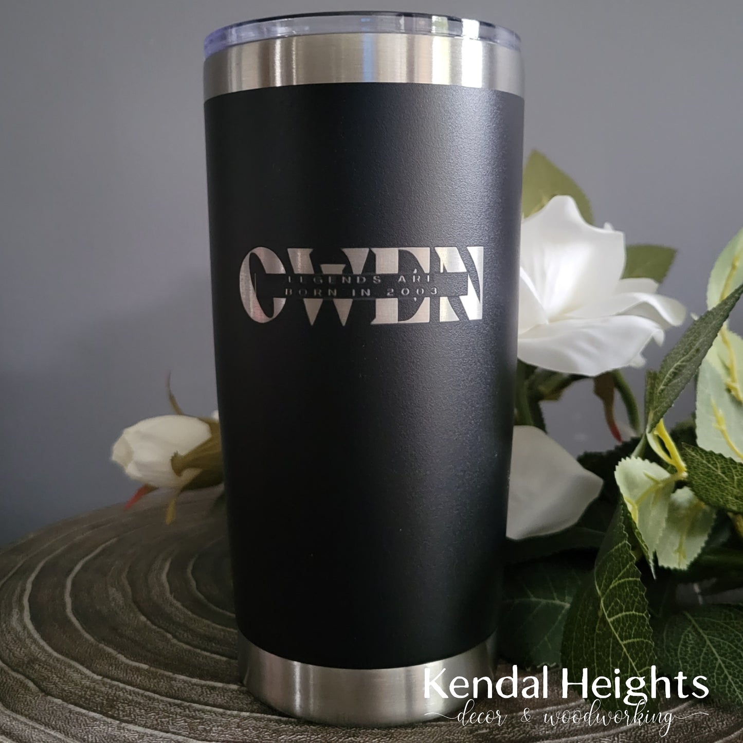 Generic Stainless Steel Etched Tumblers