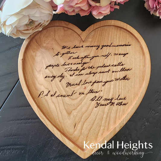 Solid Maple Mini Trays