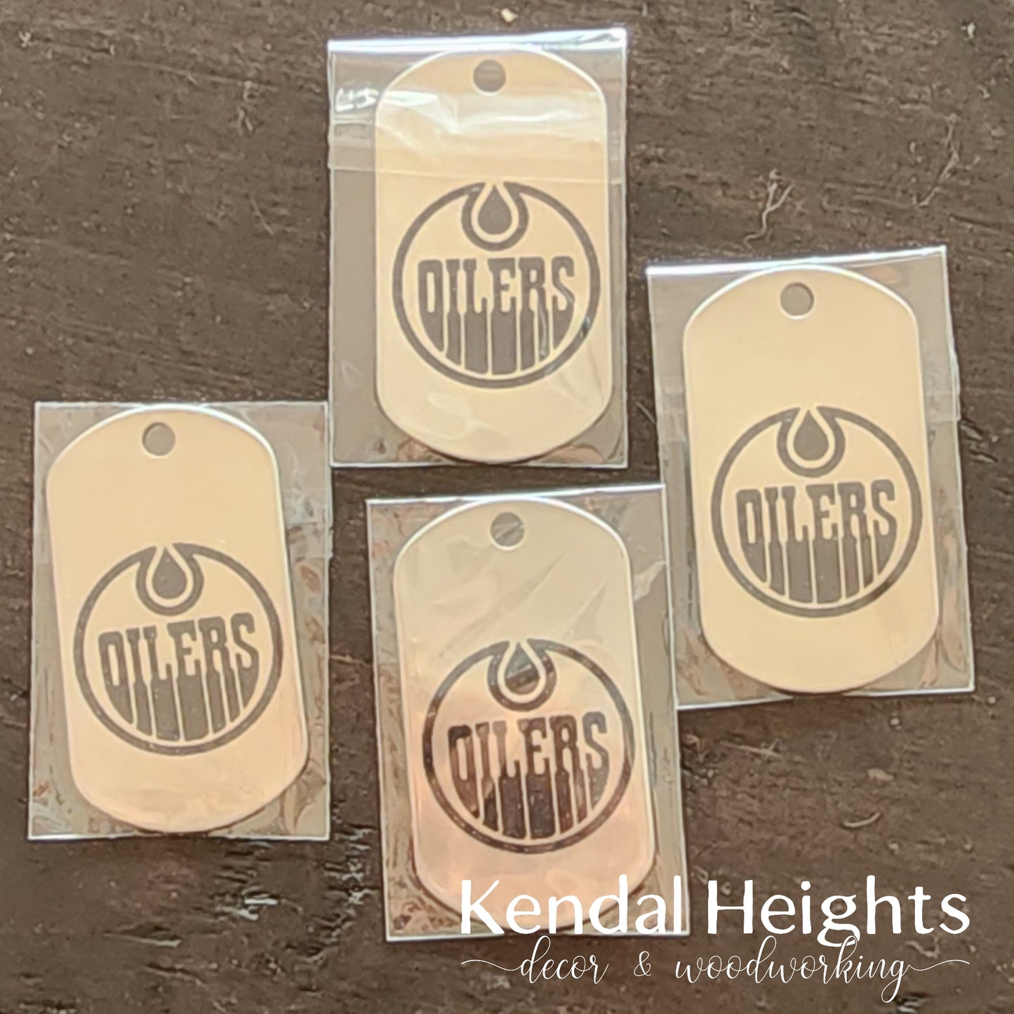 Laser Etched Dog Tags