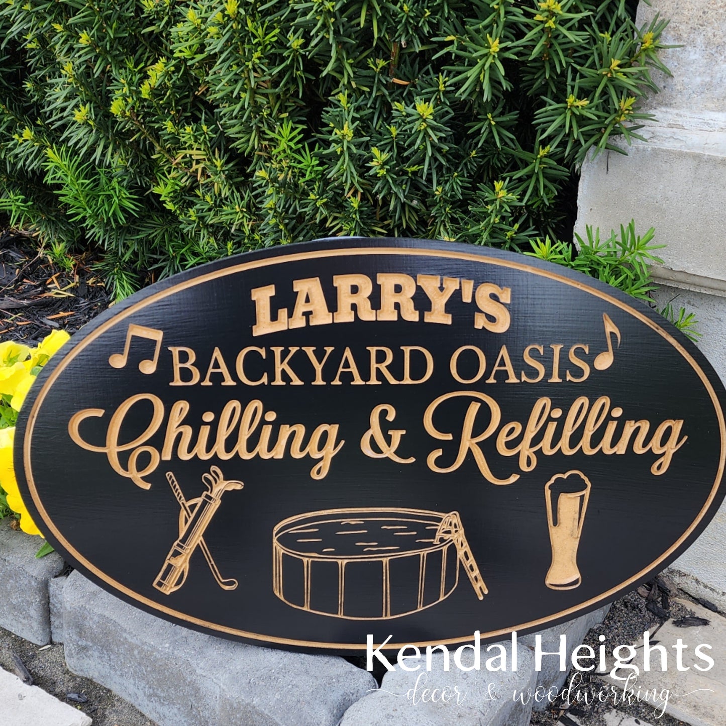 Musical Backyard Oasis