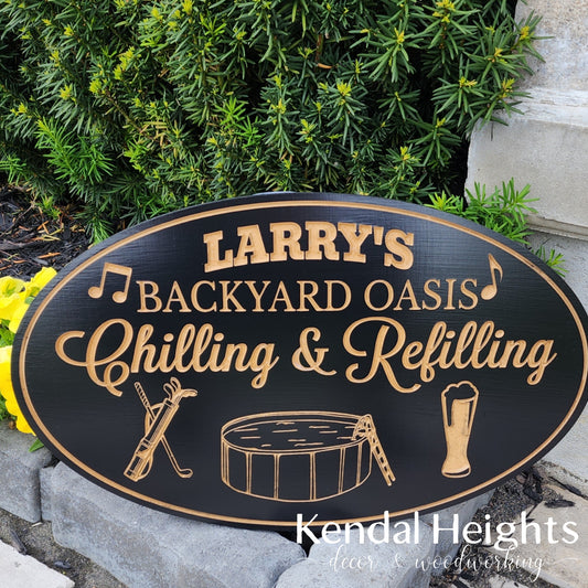 Musical Backyard Oasis