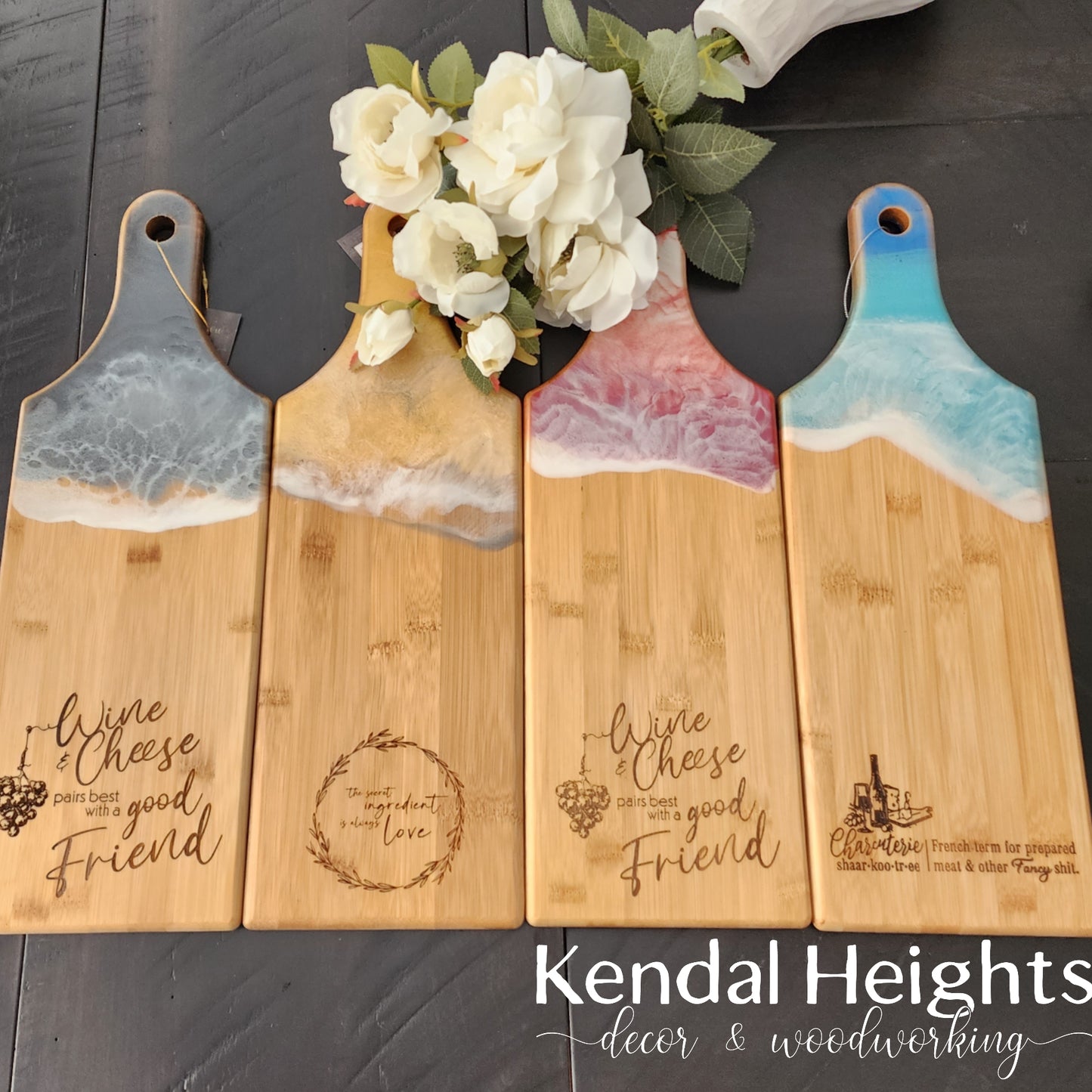 Epoxy Bamboo Cutting Board