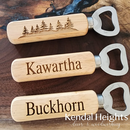 Wooden Bottle Cap Opener